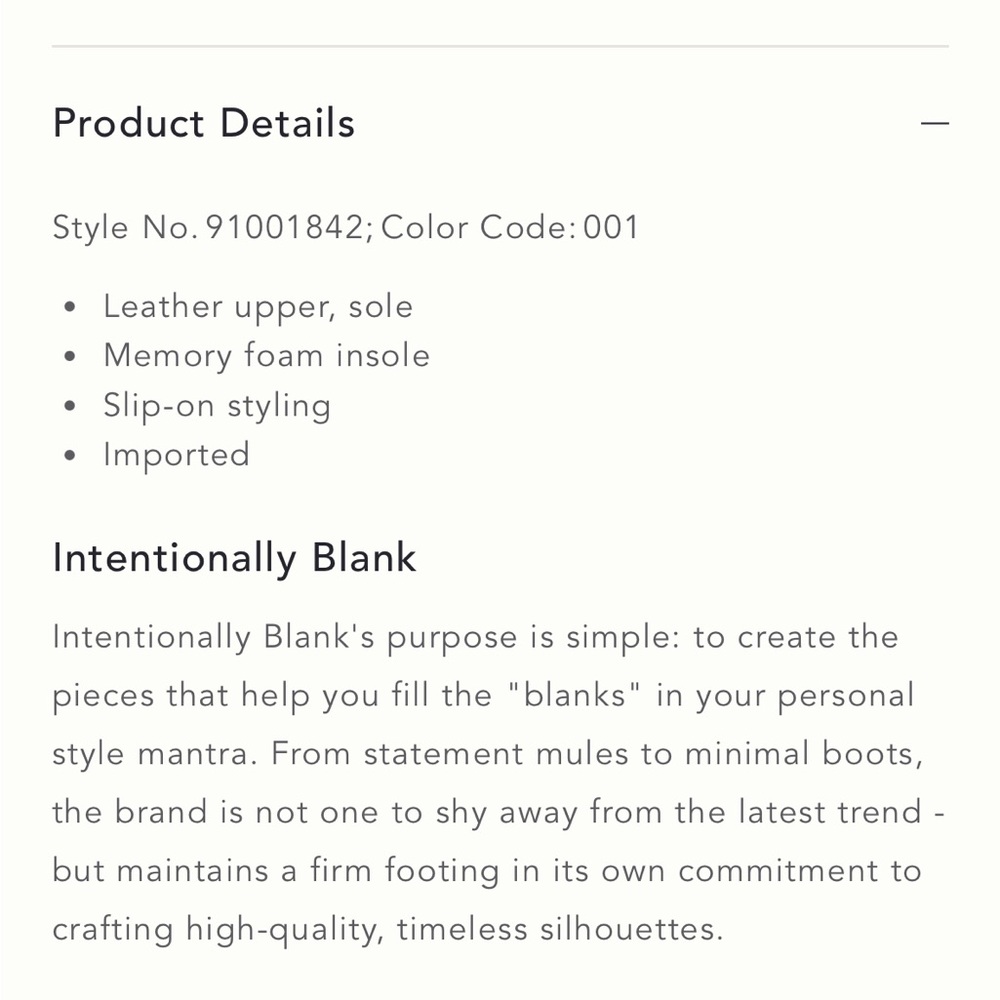 Intentionally Blank Penny Loafers —black - Picture 4 of 4